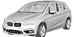BMW F45 U3887 Fault Code